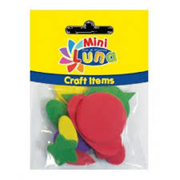 Picture of 0991 MINI LUNA CRAFT ITEMS FABRIC SHAPES 15 PIECES